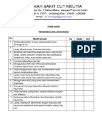 Form Audit Pengendalian Lingkungan