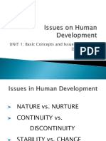 1.3 Issues On Human Development