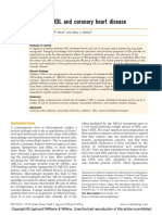 Prebeta-1 HDL and Coronary Heart Disease: Review