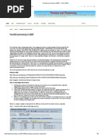 Parallel Processing in ABAP - Team ABAP