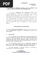 Consignação Em Pagamento Peça Para Entregar