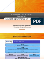 Sistem Informasi Enterprise: Business Process Modeling