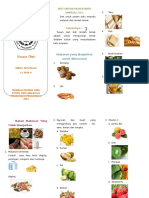 Diet rendah lemak untuk pasien batu empedu