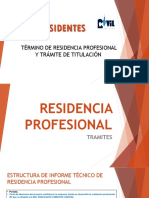 Guía Residentes Residencia Profesional y Titulacion