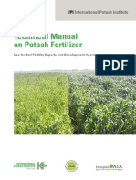 465 Technical Manual Potash Fertilizer Use