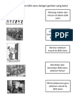 Latihan Peraturan Bilik Sains Tahun 1