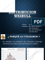 Distribución Weibull