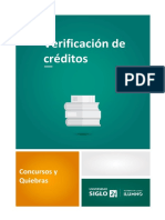 Verificación de Créditos