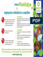 Myths and Facts Poster Romanian