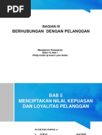 1 Presentasi Ok Bab 5 Menciptakan Nilai Kepuasan Dan Loyalitas Pelanggan