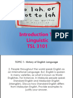 Assignment Linguistic PP