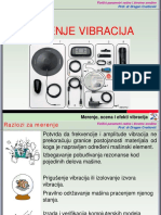 Merenje, Ocena I Efekti Vibracija FP Predavanja DC PDF