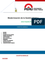 Curso Modernizacion de La Gestion Publica Julio 2017