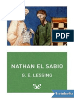 Nathan El Sabio - Gotthold Ephraim Lessing