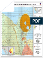 Mateare - Amenaza Por Actividad Volcanica y Sismica - Escala 50 Mil