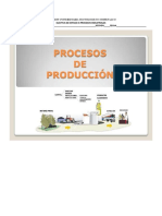 Procesos de Produccion y Tipos