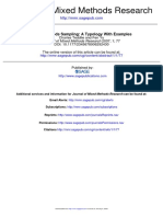 TEDDLIE YU 2007 Mixed Methods Sampling A Typology With Examples PDF