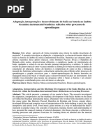GALVÃO, Christiano. Adaptação, interpretação e desenvolvimento do baião na bateria no âmbito da música instrumental brasileira