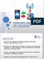 TECNOLOGIA 3G
