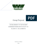 weyland corporation - group proposal