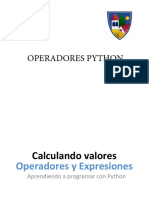Operadores Python PDF