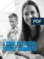 A Guide For School Trustee Candidates en