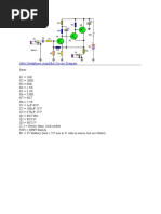 BELAJAR Table Headphone Amplifier Circuit Diagram