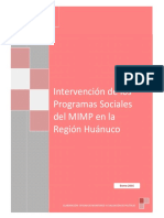 INTERVENCION PROGRAMAS SOCIALES