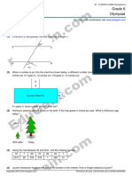 Grade 6 Olympiad: Answer The Questions