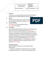 ASEAN TMHS GMP Training Chapter 4 Annex 7 Sample SOP On Pest Control