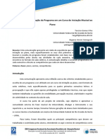 GOMES FILHO, YAMAGUCHI - Critérios para A Elaboração Do Programa em Um Curso de Iniciação Musical Ao Piano