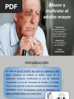 Maltrato y Abuso Al Adulto Mayor