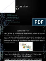 4.4 Costo Del KWH Producido