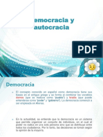 DEMOCRACIAS Y AUTOCRACIA