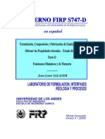 Formulacion de Emulsiones Composicion y Fabricacion para Obtener Las Propiedades Deseasdas - D