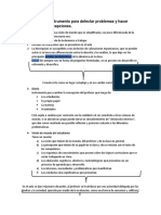 El Diario Como Instrumento para Detectar Problemas y Hacer Explícitas Las Concepciones