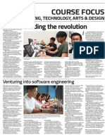 Leading The Revolution: Computing, Technology, Arts & Design