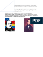 Andrés Bello Gran Político e Intelectual Que Nació El 29 de Noviembre de 1781 en Caracas