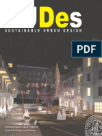Sustainable Urban Design: International Master's Degree Programme School of Architecture, Lund University