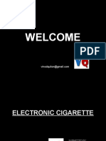 E Cigarette(ELECTRONIC CIGARETTE)