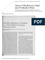 Mortality Experience of Workers in a Vinyl Chloride Monomer... _ Journal of Occupational and Environmental Medicine