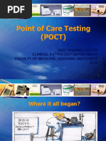 POCT Blood Glucose Testing Guide | PDF | Clinical Medicine | Medicine