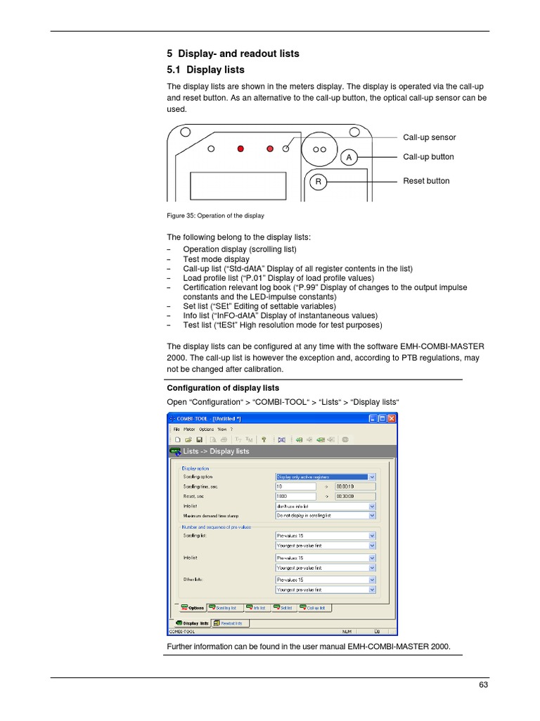 Display - and Readout Lists | PDF | Technology & Engineering