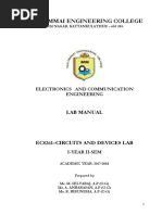 EC8261-Circuits and Devices Laboratory