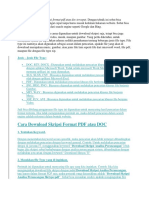 Begini Cara Download Skripsi Format PDF Atau Doc Tercepat