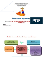 Proyecto 2° Grado II Lapso Explorando Las Riquezas Minerales de Venezuela