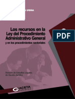 27 Los recursos en la ley del procedimiento administrativo genera.pdf