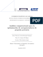 Análisis Computacional Para La Optimización de Aerogeneradores 