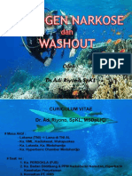 Nitrogen Narkose & Washout - DR - Adiriyono, SPKL