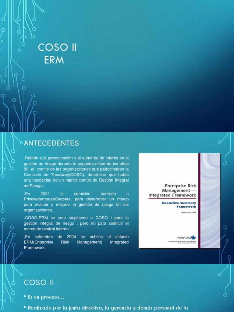 Gestión Integral de Riesgos COSO II | PDF | Riesgo | Probabilidad